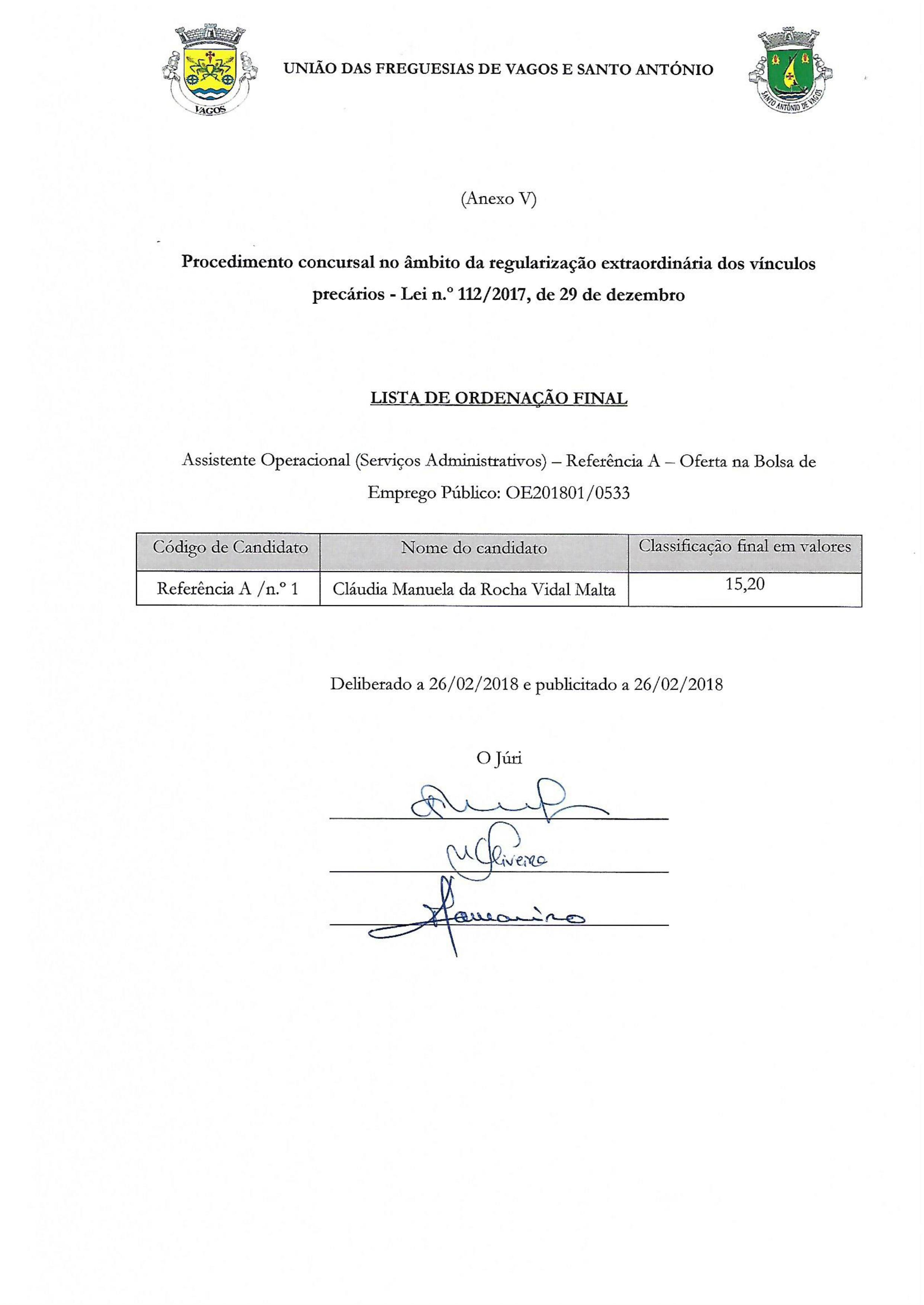Procedimento Concursal